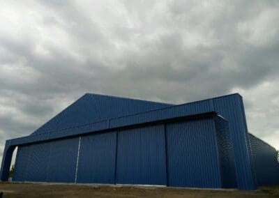 Hangar lotniczy 35x35x7