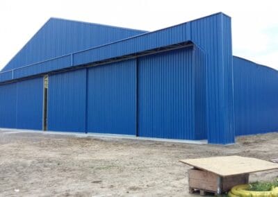 Hangar lotniczy 35x35x7