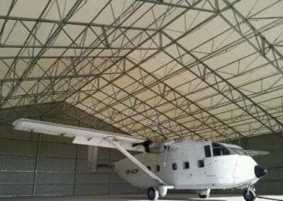 Hangar lotniczy 35x35x7