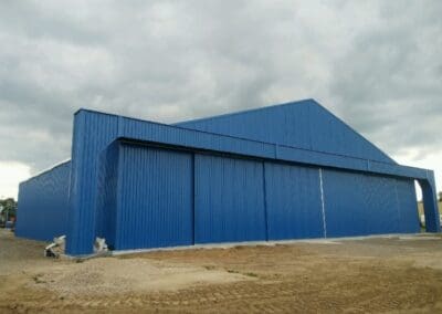 Hangar lotniczy 35x35x7