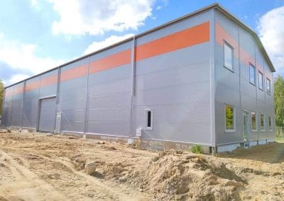 Hala produkcyjno-magazynowa z biurem 2000m2 woj. małopolskie