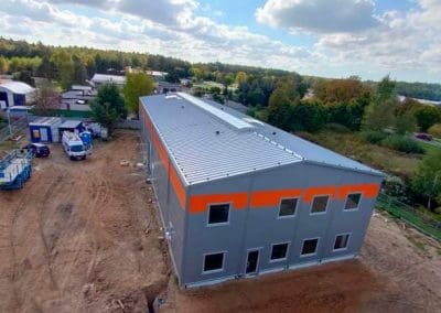 Hala produkcyjno-magazynowa z biurem 2000m2 woj. małopolskie