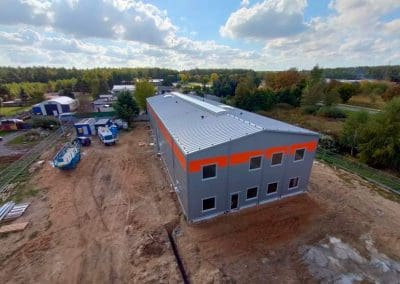 Hala produkcyjno-magazynowa z biurem 2000m2 woj. małopolskie