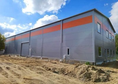 Hala produkcyjno-magazynowa z biurem 2000m2 woj. małopolskie