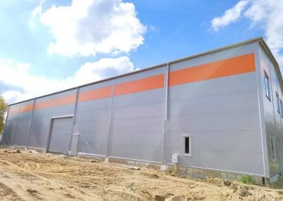 Hala produkcyjno-magazynowa z biurem 2000m2 woj. małopolskie