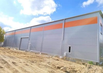 Hala produkcyjno-magazynowa z biurem 2000m2 woj. małopolskie