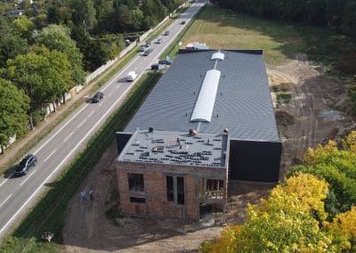 Hala magazynowa z biurem