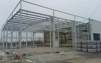 Hala magazynowa jednonawowa w okolicach Warszawy