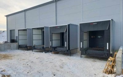 Doki przeładunkowe w hali