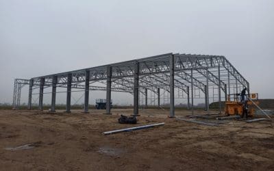 Budowa hangaru lotniczego