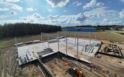 Montaż konstrukcji TORUŃ