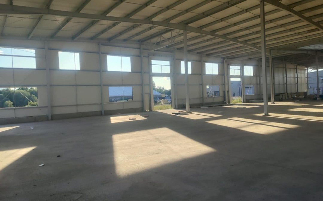 Stolarka otworowa hali