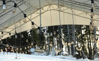 Jak zabezpieczyć halę namiotową przed&nbsp;dużą ilością śniegu?