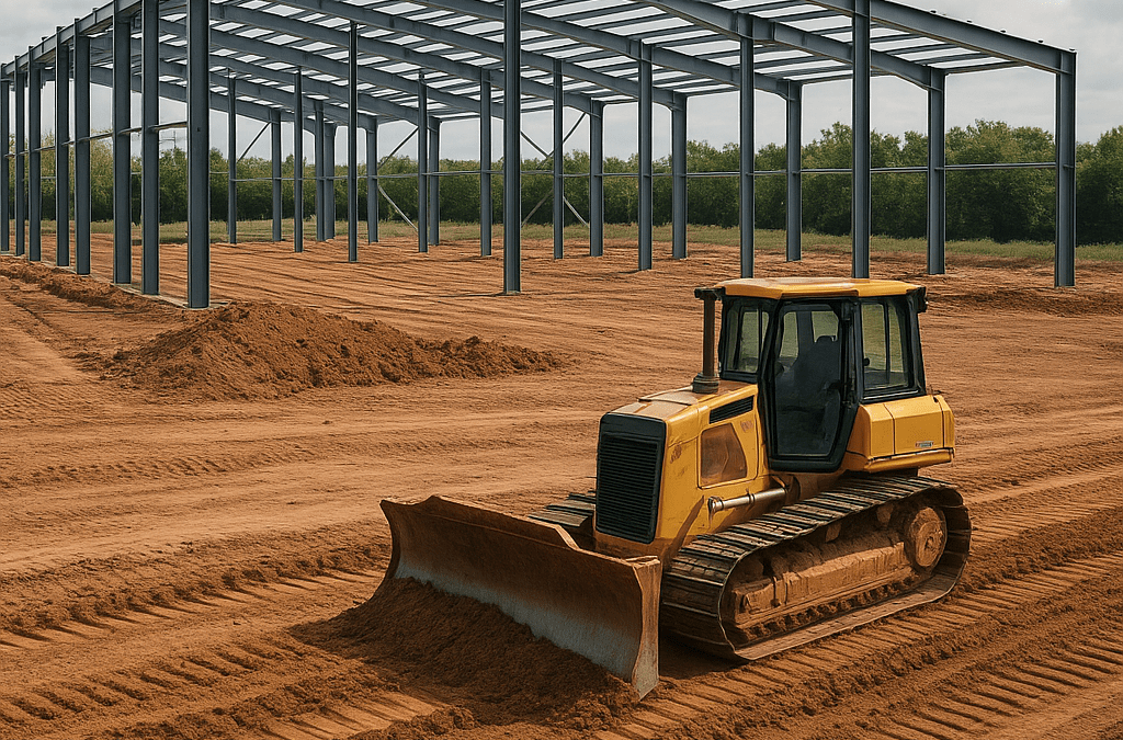 Jak przygotować teren pod budowę hali stalowej