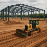 Jak przygotować teren pod budowę hali stalowej