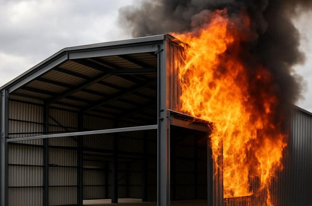 Czym jest odporność ogniowa hali stalowej?