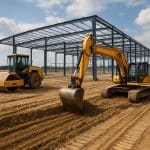 Roboty ziemno-betonowe jako pierwszy etap budowy hali