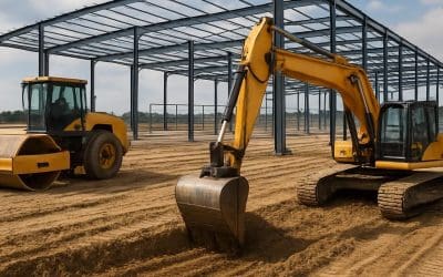 Roboty ziemno-betonowe jako pierwszy etap budowy hali