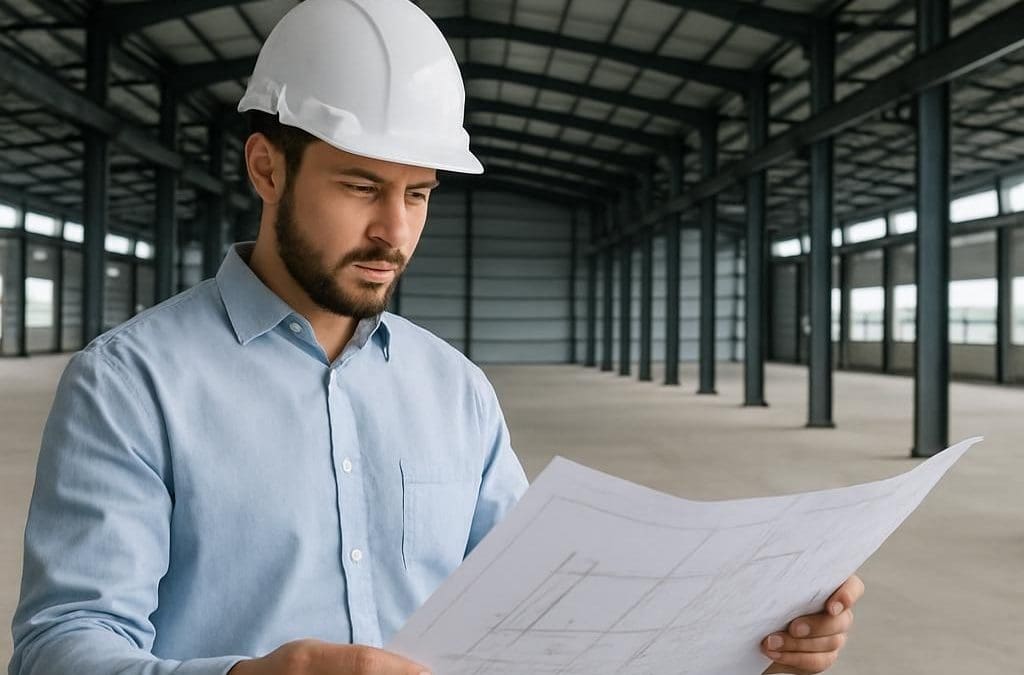 Planowanie instalacji wewnętrznych w halach stalowych