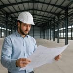 Planowanie instalacji wewnętrznych w halach stalowych