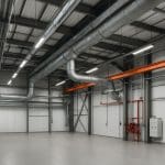 Jakie instalacje techniczne warto zaplanować w hali produkcyjnej