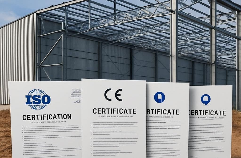 Jakie atesty i certyfikaty powinny mieć konstrukcje stalowe