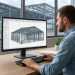 Jak systemy BIM usprawniają projektowanie hal stalowych
