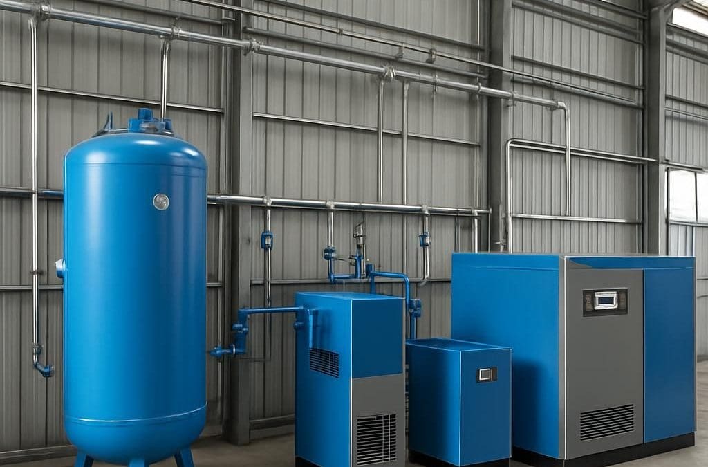 Czym jest instalacja sprężonego powietrza w hali?