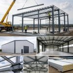 Hala z płyty warstwowej 100 m2 cena - kosztorys